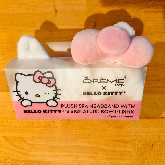 Hello Kitty Creme Shop Headband Beauty Bundle 5 PC Set Kawaii – New - Picture 2 of 6